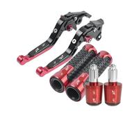 YTVPPKLGG Motorcycle Brake Lever Clutch Motorcycle Brake Clutch Levers Handlebar Grip for GSF 1250 250 600 650 S/N for Bandit 2007-2015 2014 2013 2012 2011