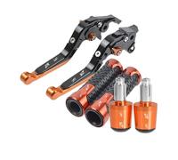 YTVPPKLGG Motorcycle Brake Lever Clutch Motorcycle Brake Clutch Levers Handlebar Grip for GSF 1250 250 600 650 S/N for Bandit 2007-2015 2014 2013 2012 2011