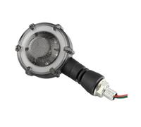 YTVPPKLGG Motorcycle Indicators Motorcycle LED Turn Signal Lights Amber Sequential Flowing Blinker 12V Dual-Color Indicator Flasher Lamp