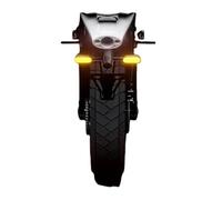 YTVPPKLGG Motorcycle Indicators Motorcycle Projection Turn Signal Floor Light Colorful Atmosphere LED High Brightness