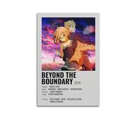 YTWRGWERR Beyond The Boundary Posters Aesthetic Wall Art Decorative Painting Poster Decor Vintage Canvas for Living Room Bed Room 12x18inch(30x45cm) Unframe-style