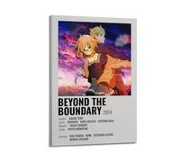 YTWRGWERR Beyond The Boundary Posters Aesthetic Wall Art Decorative Painting Poster Decor Vintage Canvas for Living Room Bed Room 20x30inch(50x75cm) Frame-style