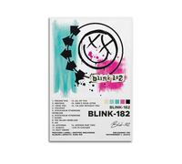 YTWRGWERR Blink-182 by Blink-182 Album Posters Aesthetic Wall Art Decorative Painting Poster Decor Vintage Canvas for Living Room Bed Room 16x24inch(40x60cm) Unframe-style