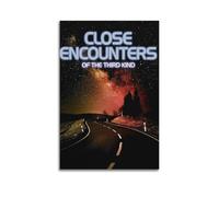 YTWRGWERR Close Encounters of The Third Kind 1977 Posters Aesthetic Wall Art Decorative Painting Poster Decor Vintage Canvas for Living Room Bed Room 16x24inch(40x60cm) Unframe-style