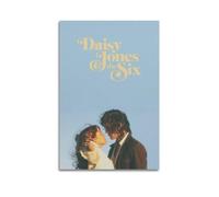 YTWRGWERR Daisy Jones And The Six Posters Aesthetic Wall Art Decorative Painting Poster Decor Vintage Canvas for Living Room Bed Room 12x18inch(30x45cm) Unframe-style