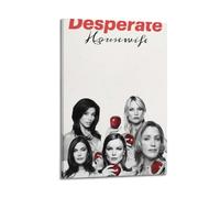 YTWRGWERR Desperate Housewives Posters Aesthetic Wall Art Decorative Painting Poster Decor Vintage Canvas for Living Room Bed Room 24x36inch(60x90cm) Frame-style