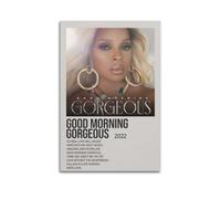 YTWRGWERR Good Morning Gorgeous by Mary J. Blige Posters Aesthetic Wall Art Decorative Painting Poster Decor Vintage Canvas for Living Room Bed Room 16x24inch(40x60cm) Unframe-style