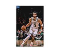 YTWRGWERR Jayson Tatum Posters Aesthetic Wall Art Decorative Painting Poster Decor Vintage Canvas for Living Room Bed Room 12x18inch(30x45cm) Unframe-style