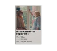 YTWRGWERR Les Demoiselles De Rochefort Posters Aesthetic Wall Art Decorative Painting Poster Decor Vintage Canvas for Living Room Bed Room 12x18inch(30x45cm) Unframe-style