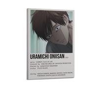 YTWRGWERR Life Lessons with Uramichi Oniisan Posters Aesthetic Wall Art Decorative Painting Poster Decor Vintage Canvas for Living Room Bed Room 20x30inch(50x75cm) Frame-style