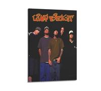 YTWRGWERR Limp Bizkit Posters Aesthetic Wall Art Decorative Painting Poster Decor Vintage Canvas for Living Room Bed Room 12x18inch(30x45cm) Frame-style