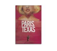 YTWRGWERR Paris Texas Posters Aesthetic Wall Art Decorative Painting Poster Decor Vintage Canvas for Living Room Bed Room 12x18inch(30x45cm) Unframe-style