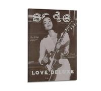 YTWRGWERR Sade Love Deluxe Posters Aesthetic Wall Art Decorative Painting Poster Decor Vintage Canvas for Living Room Bed Room 08x12inch(20x30cm) Frame-style