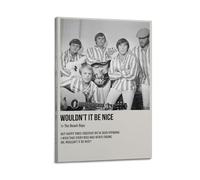 YTWRGWERR The Beach Boys Posters Wouldn’t It Be Nice Album Posters Aesthetic Wall Art Decorative Painting Poster Decor Vintage Canvas for Living Room Bed Room 24x36inch(60x90cm) Frame-style