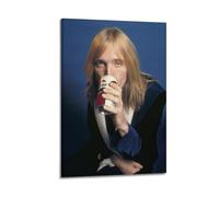 YTWRGWERR Traveling Wilburys Tom Petty 1973 Posters Aesthetic Wall Art Decorative Painting Poster Decor Vintage Canvas for Living Room Bed Room 24x36inch(60x90cm) Frame-style