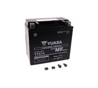 Yuasa Ytx14 12.6ah Battery 12v Silver unisex