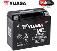 YTX20L-BS Sealed Battery YUASA For Triumph Rocket 3 2300 2005-2018