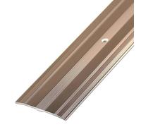 YTYTU 6cm Wide Aluminum Threshold Strip, Carpet To Tile Transition Edging Trim, Wood To Tile Floor Divider Strip, For Joining Floor Gaps Tiles Carpet Threshold Transition(Rose Gold)