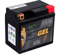 intAct YTZ7S Sealed Gel Battery Suitable for Honda XL125V Varadero 2009