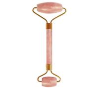 Yu-Beauty Face Face-rollerRose quartz double roller