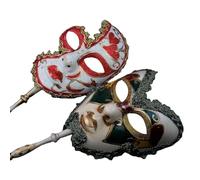 YU FENG One Pair Couple's Gorgeous Venetian Masquerade Masks Party Costumes Accessory