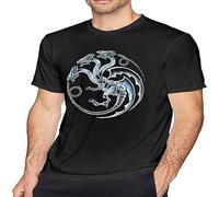 Yu G-I Oh Men's T-Shirt Adult Short Sleeve Tee Fashion Summer Tops Black M