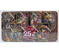 Yu-Gi-Oh 25th Anniversary Tin Dueling Heroes Box Deutsch 1st Edition Sealed New