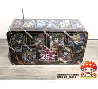 YuGiOh Dueling Heroes Tin : 1st Edition : 2023 25th Anniversary Mega Tin : New