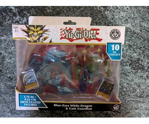 YU-GI-OH 3.75 " Blue- Eyes White Dragon Gate Guardian Harpie Lady Red-eyes