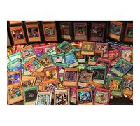 YU-GI-OH! 50 Holo Cards Collection - German - (e.g. XYZ, Synchro, Super, Ultra etc.) Yugioh Glitter Cards + 1x Heartforcards Toploader