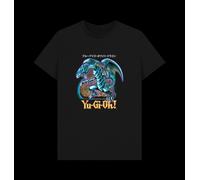 Yu-Gi-Oh! Blue Eyes White Dragon Black T-Shirt Yu-Gi-Oh! Black XL