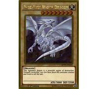 YU-GI-OH! - Blue-Eyes White Dragon (MVP1-ENG55) - The Dark Side of Dimensions Movie Pack Gold Edition - 1st Edition - Gold Rare