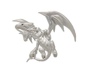 Yu-Gi-Oh! Blue Eyes White Dragon Silver Plated XL Premium Pin Badge (PS4)