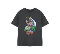 Yu Gi Oh Boys Grey Multi Character Short Sleeved T-Shirt - 3-4 Years