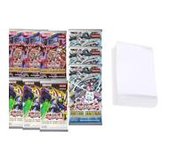 Yu-Gi-Oh! Collectible Card Game Booster Pack Bundle, 12 Packs with 100 Ultima Protector Sleeves