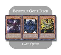 Yu-Gi-Oh! - Complete Egyptian Gods (Obelisk The Tormentor, Slifer The Sky Dragon, and The Winged Dragon of Ra) Deck