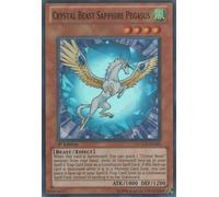 Yu-Gi-Oh! - Crystal Beast Sapphire Pegasus (LCGX-EN161) - Legendary Collection 2 - Unlimited Edition - Super Rare by Yu-Gi-Oh!