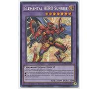 YU-GI-OH! Elemental Hero Sunrise - LDS3-EN104 - Secret Rare - 1st Edition Trading Card