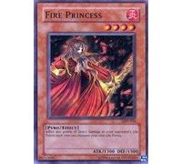 Yu-Gi-Oh! - Fire Princess (LON-034) - Labyrinth of Nightmare - Unlimited Edition - Super Rare