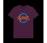 Yu-Gi-Oh! Group Unisex T-Shirt (Front & Back Print) Yu-Gi-Oh! Purple XL