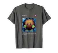 Yu-Gi-Oh! Kuriboh Gaming Card Graphic Battle Merch PAPL1456 T-Shirt, Men, Asphalt Grey, Small