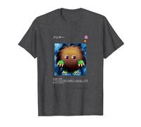 Yu-Gi-Oh! Kuriboh Gaming Card Graphic Battle Merch PAPL1456 T-Shirt, Men, Dark Heather Grey, Large