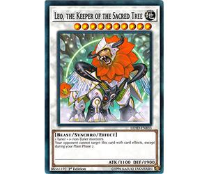 Yu-Gi-Oh! - Leo, The Keeper of The Sacred Tree - LEHD-ENB33 - Common - 1st Edition - Legendary Hero Decks - Aesir Deck