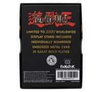 Yu Gi Oh! Limited Edition 24K Gold Plated Collectible Time Wizard by Fanattik