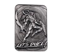 YU-GI-OH! Limited Edition Black Luster Soldier Metal Card in Metallic Silver Yu-Gi-Oh! Metallic Silver