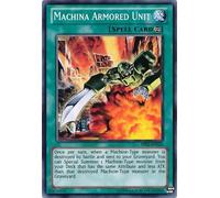 Yu-Gi-Oh! - Machina Armored Unit (SDCR-EN028) - Structure Deck: Cyber Dragon Revolution - 1st Edition - Common