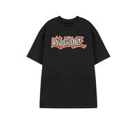Yu Gi Oh Mens Black Logo Short Sleeved T-Shirt - XXX-Large