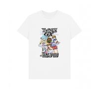 YU-GI-OH! Men's Get Your Game On! T-Shirt in White | Size: Large Yu-Gi-Oh! White L