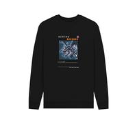 YU-GI-OH! Men's Red-Eyes Black Dragon Sweatshirt | Size: Small Yu-Gi-Oh! Black S