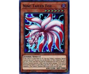 YU-GI-OH! - Nine-Tailed Fox - DUPO-EN031 - Ultra Rare - 1st Edition - Duel Power Trading Card